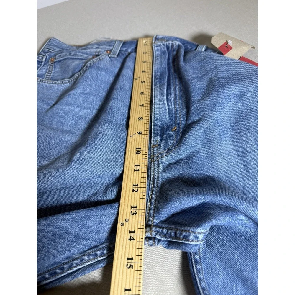 Levis 565 Jeans Adult Size 38/32 Loose Straight Blue Denim Medium Wash Mens